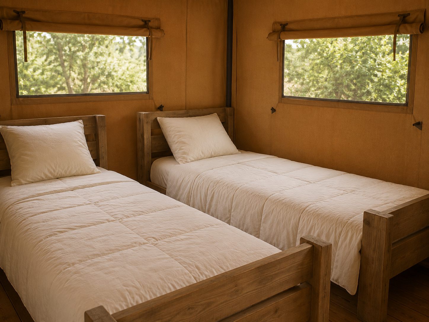 Alquiler de tiendas lodge (glamping) en la Dordoña