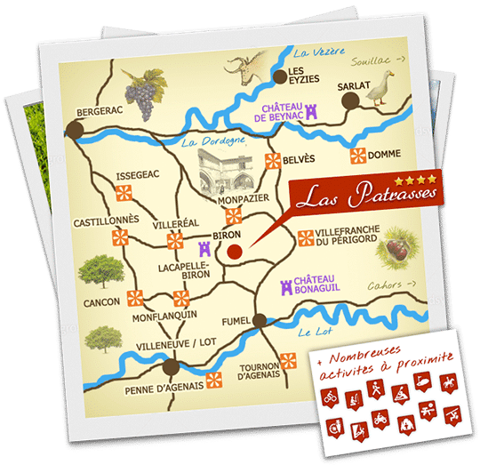 carte dordogne