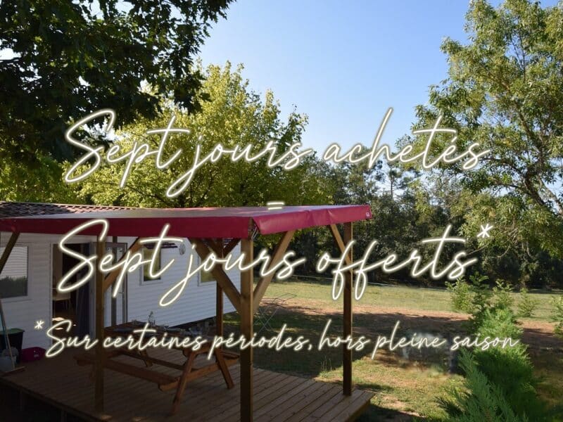 Camping Dordogne PROMO 4 ETOILES