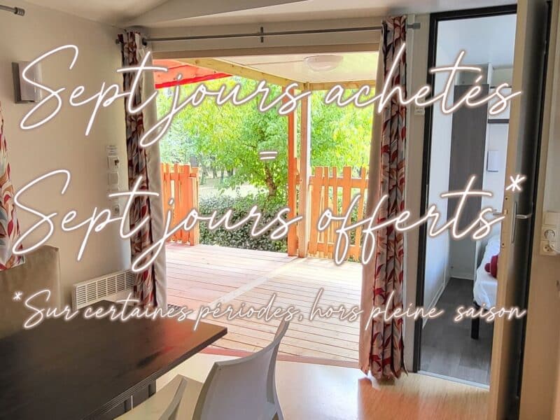 Camping Dordogne Promo tribu 10 pers