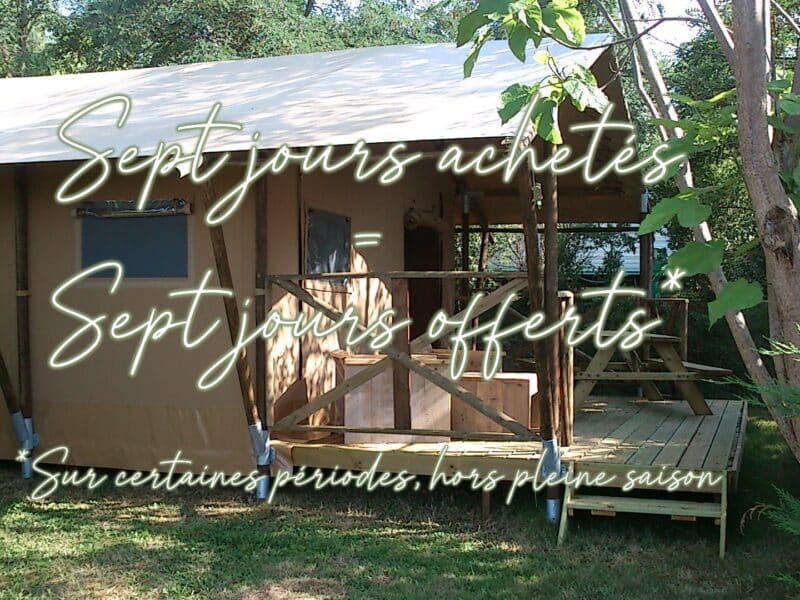 Camping dordogne insolite PROMO