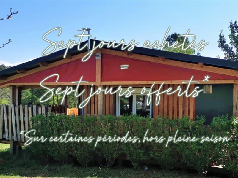 Chalet Vacance Dordogne camping 4 étoiles PROMO